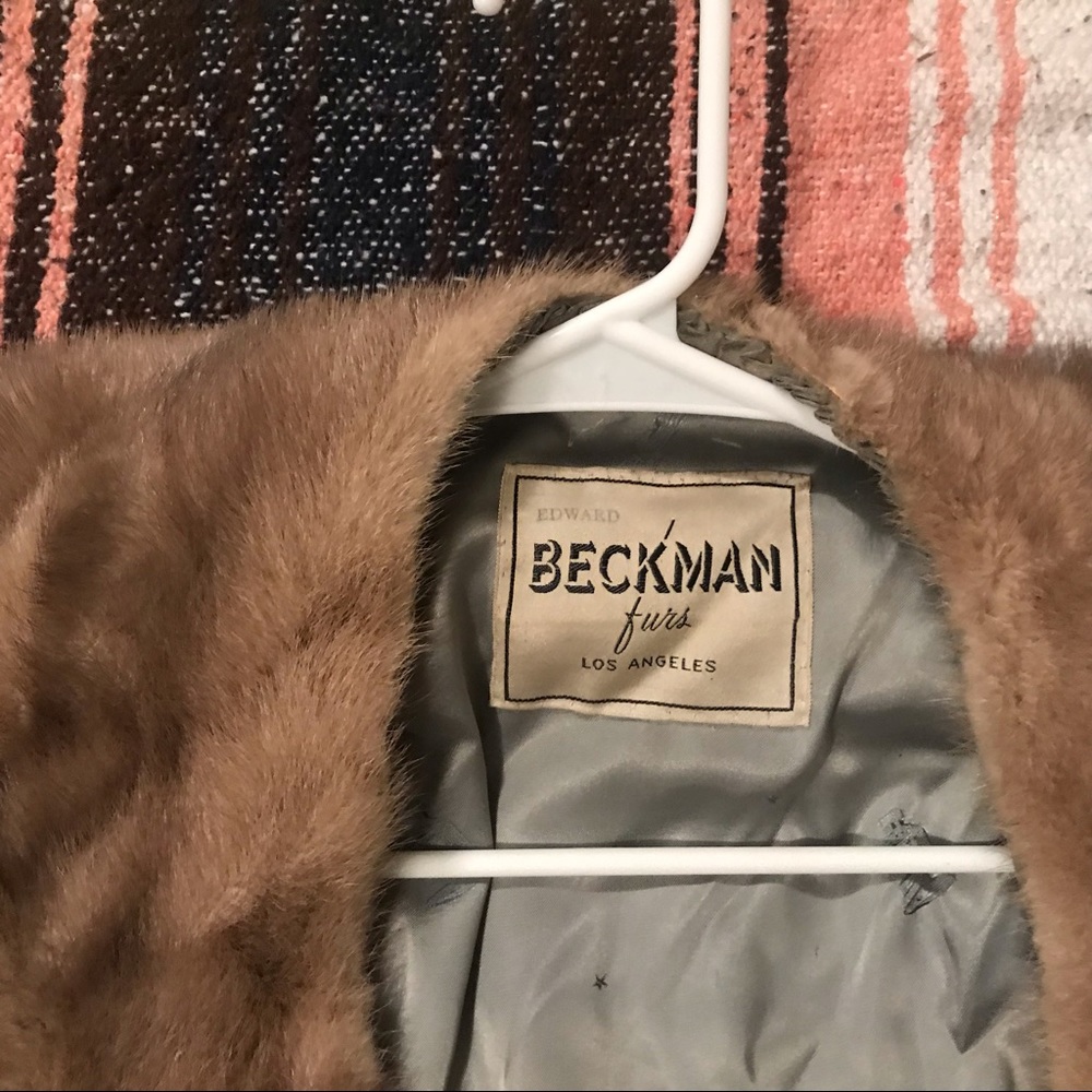 VINTAGE 1960’S BECKMAN FURS LA